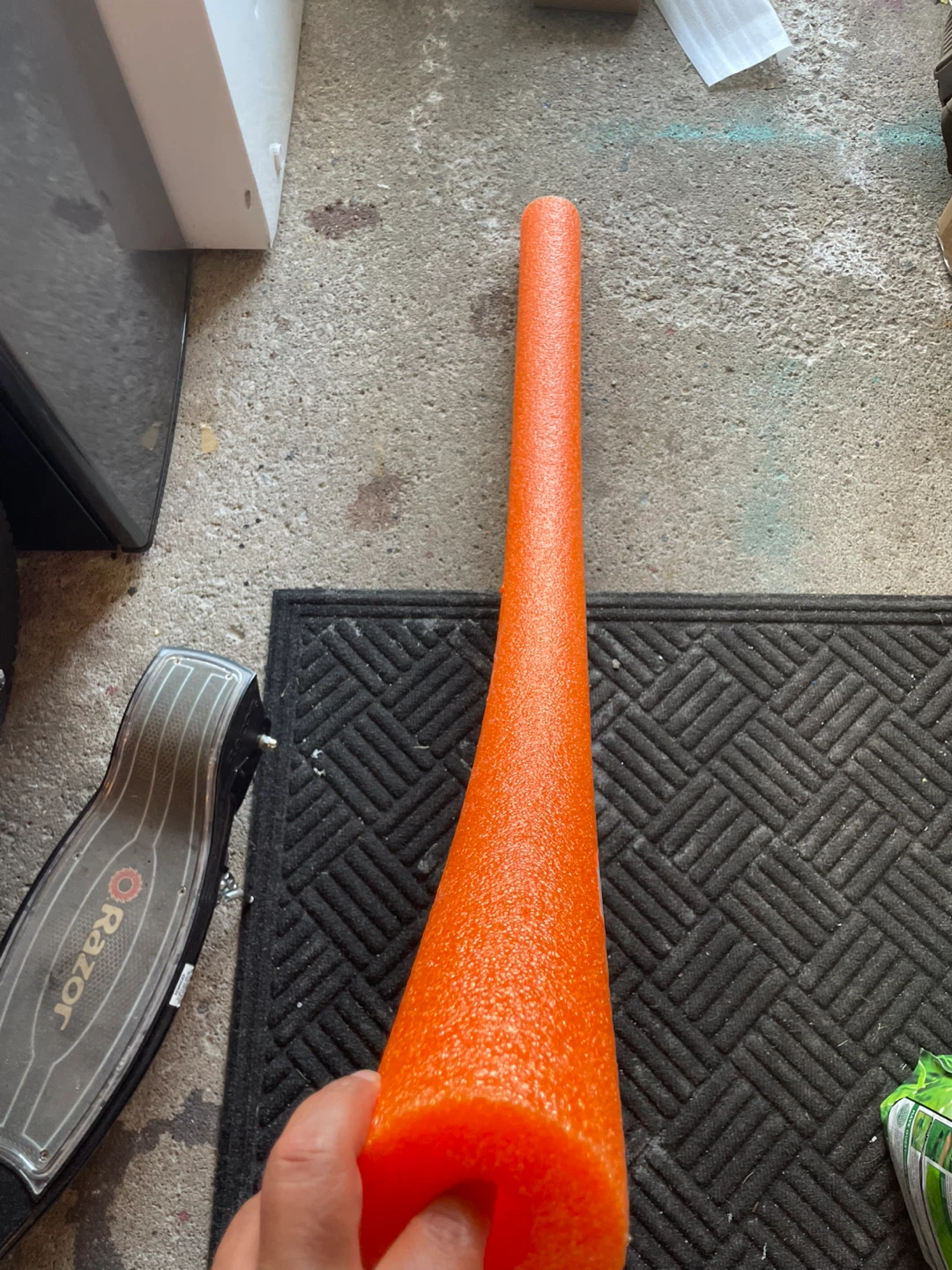 Orange Pool Noodle