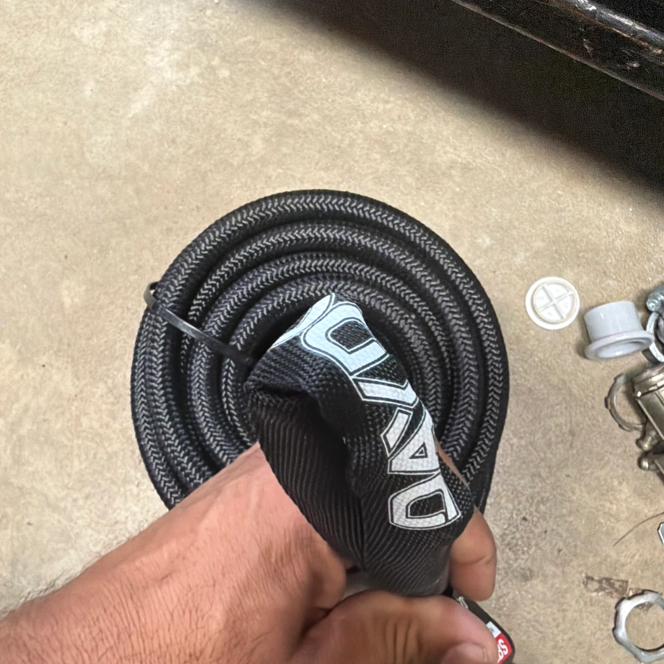DAYDOOR 7/16" X 30' Tow Rope - 31,200 LBS Breaking Strength - photo 5