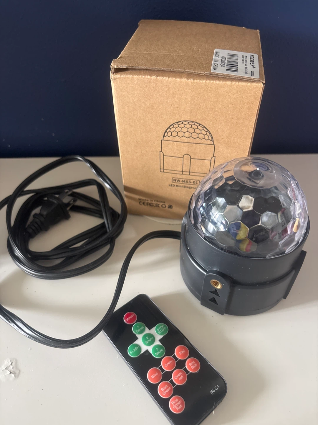 LED Mini Stage Light with Remote