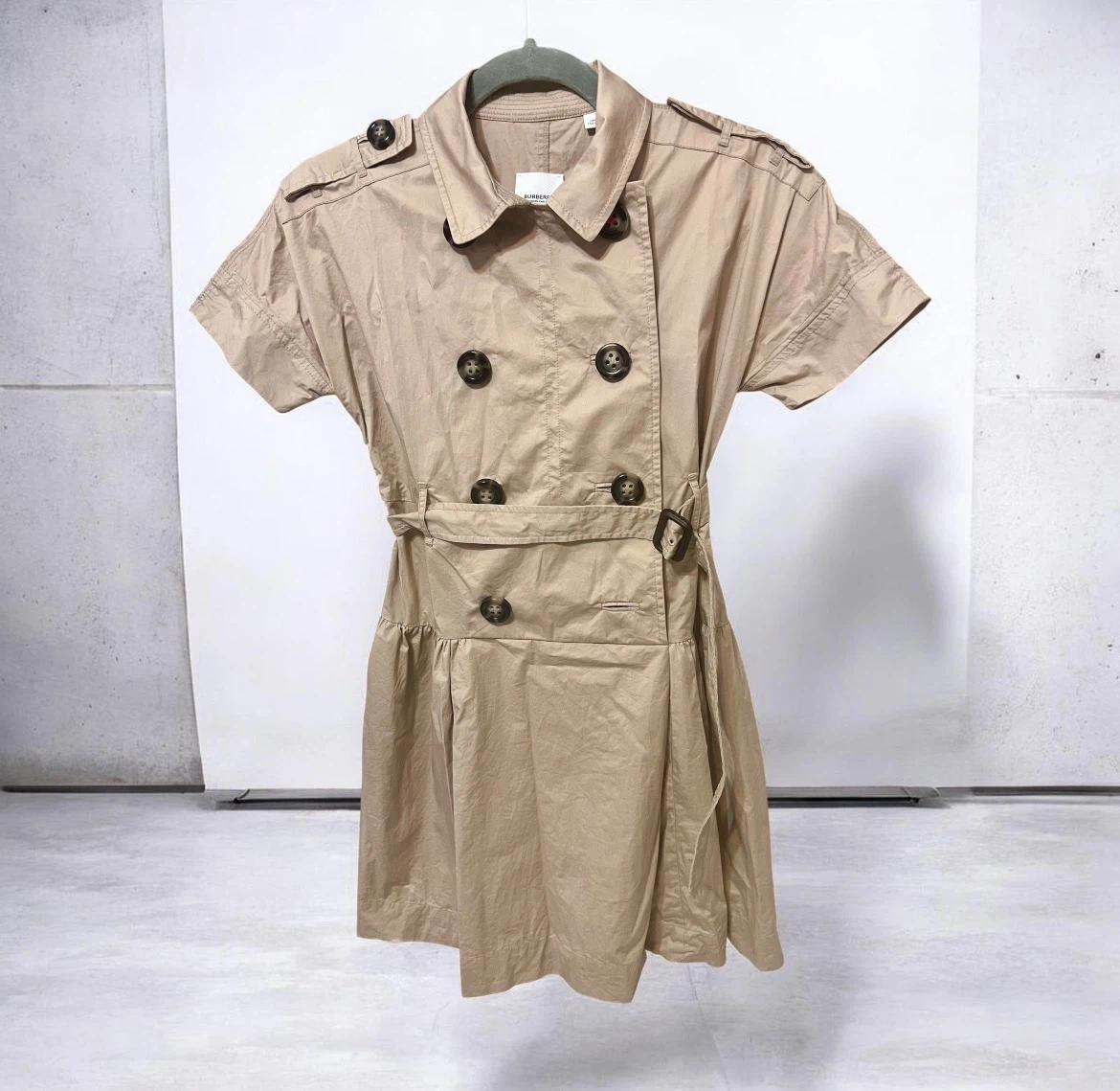 Authentic Burberry Girls Trench Dress – Size 12Y– Retail $700