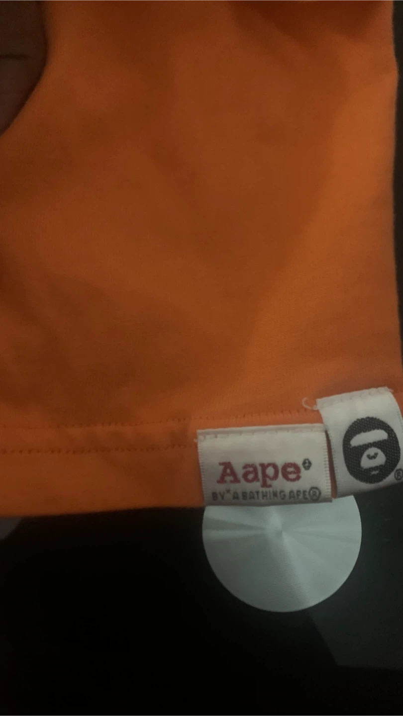 Aape by A Bathing Ape Garfield T-Shirt Orange Size M - photo 3