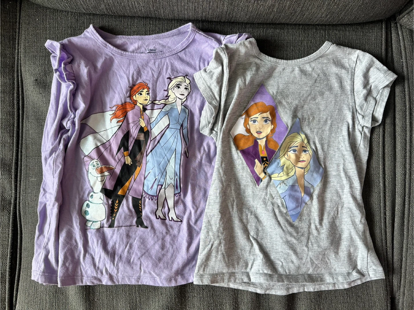 Disney Frozen Elsa & Anna shirts 6/7
