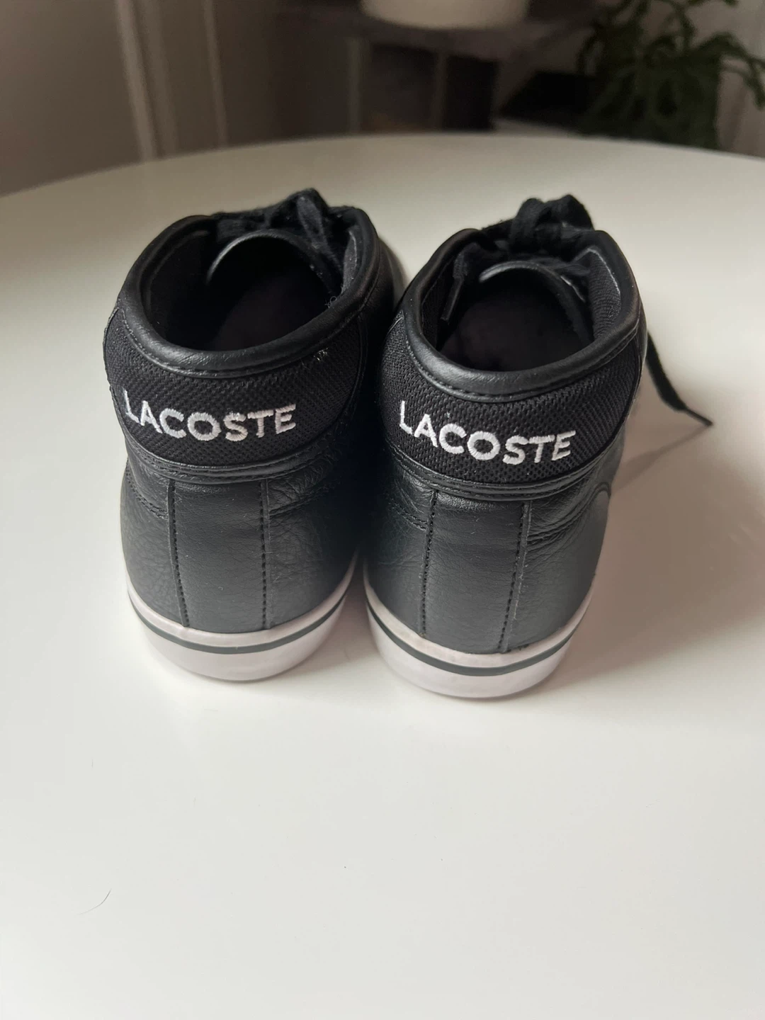 Lacoste Black Mid-Top Sneakers - photo 2