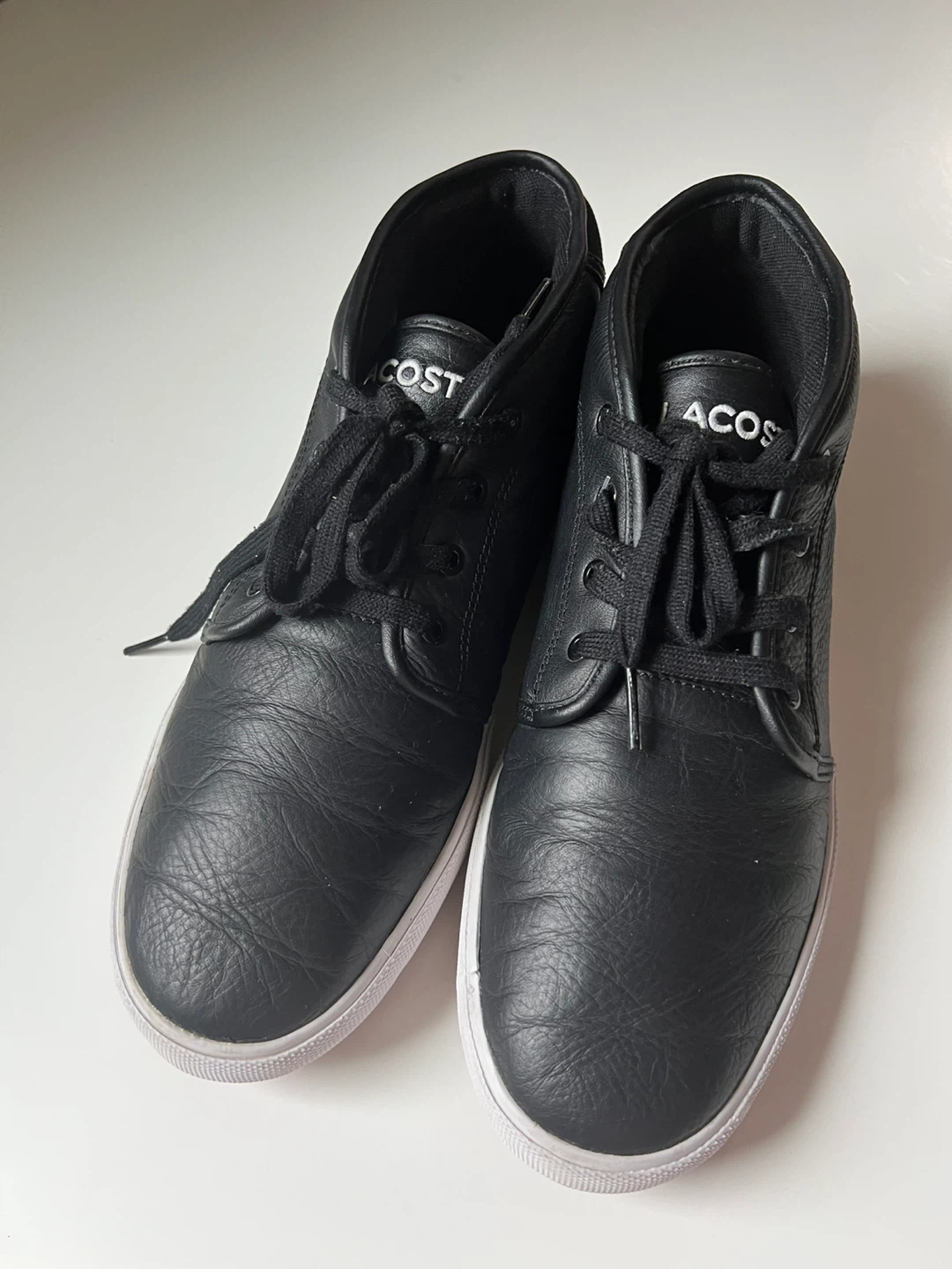 Lacoste Black Mid-Top Sneakers - photo 3