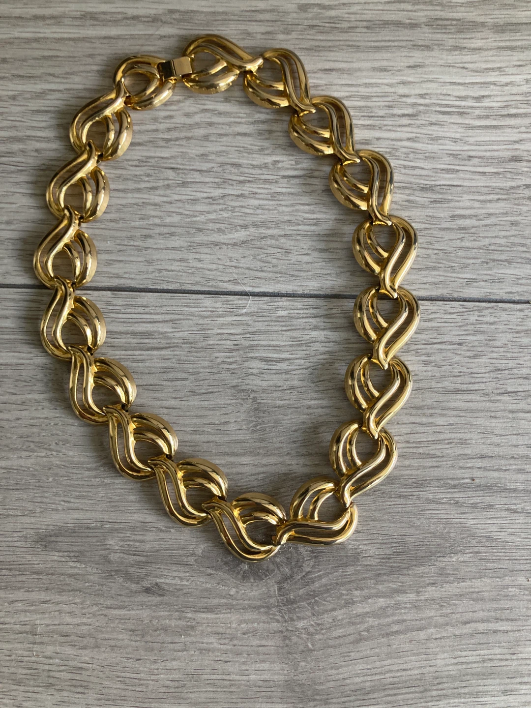 Gold Tone Chunky Chain Necklace - photo 3