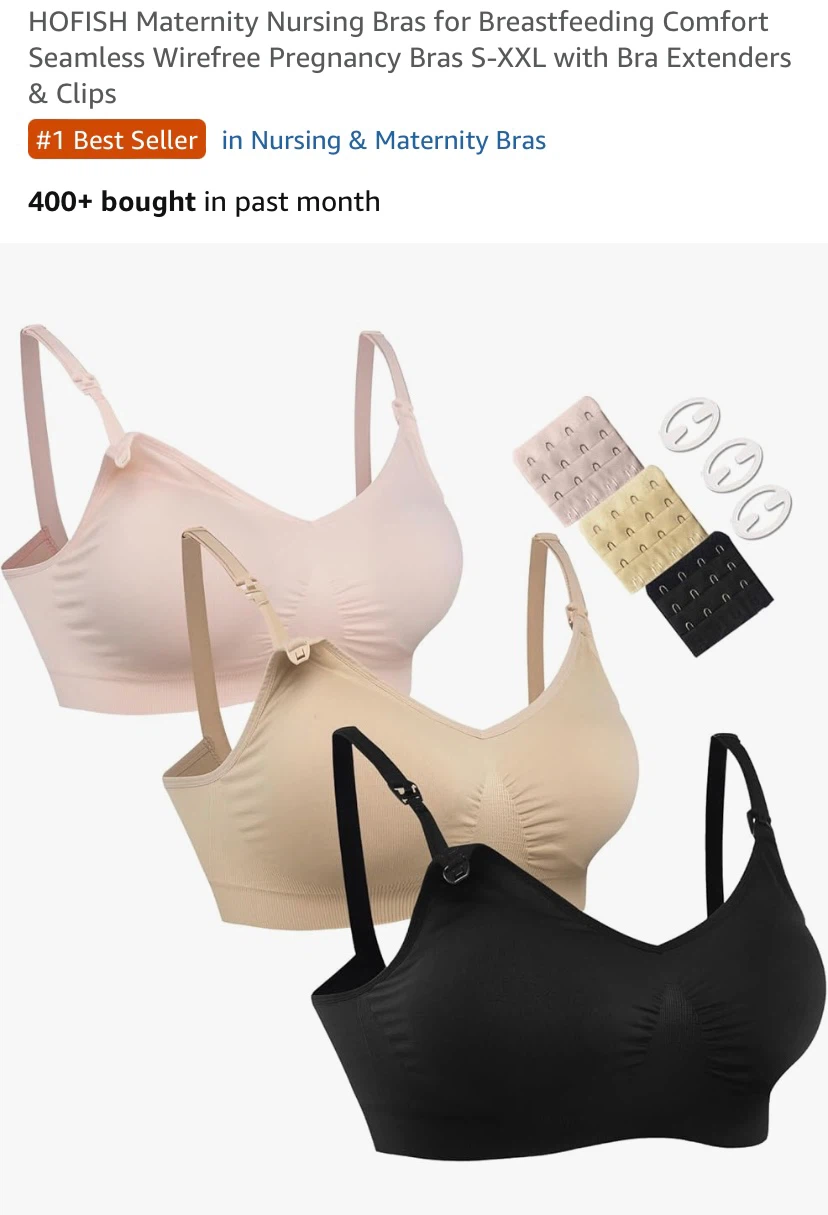 New Nursing Bras Medium