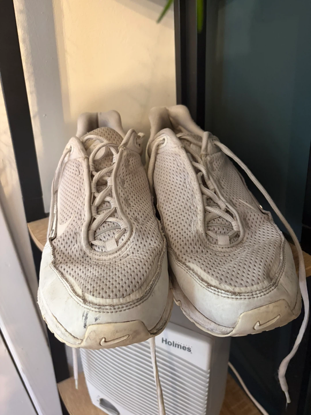 Nike White Running Shoes