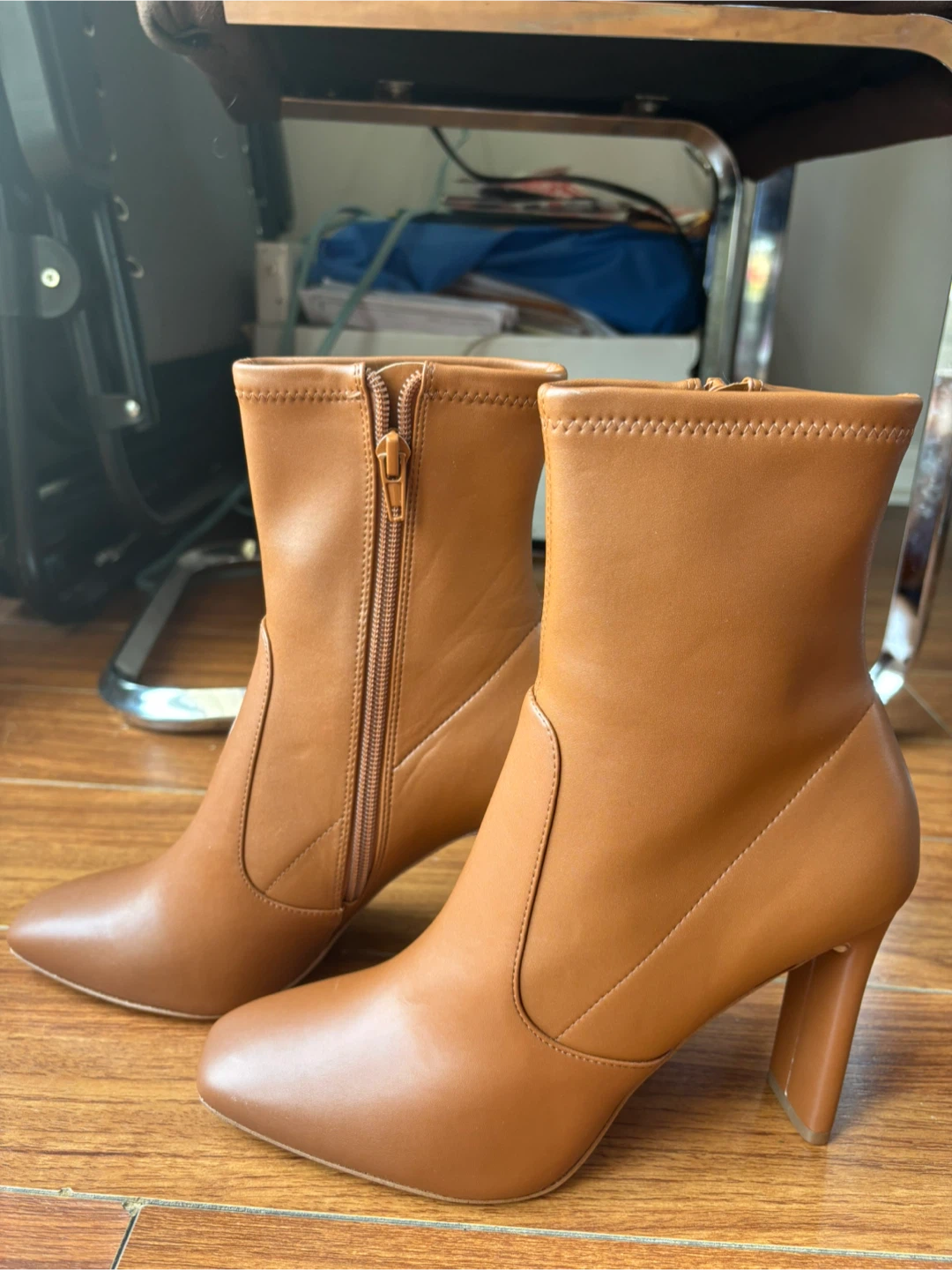 ALDO Women's Tan Ankle Boots