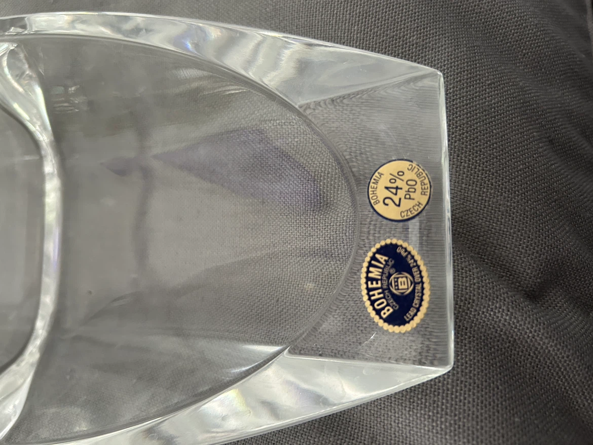 Bohemia Crystal Serving Dish
