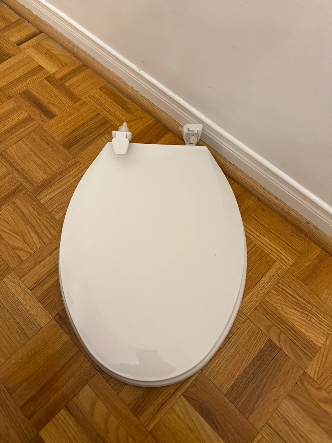 White Toilet Seat