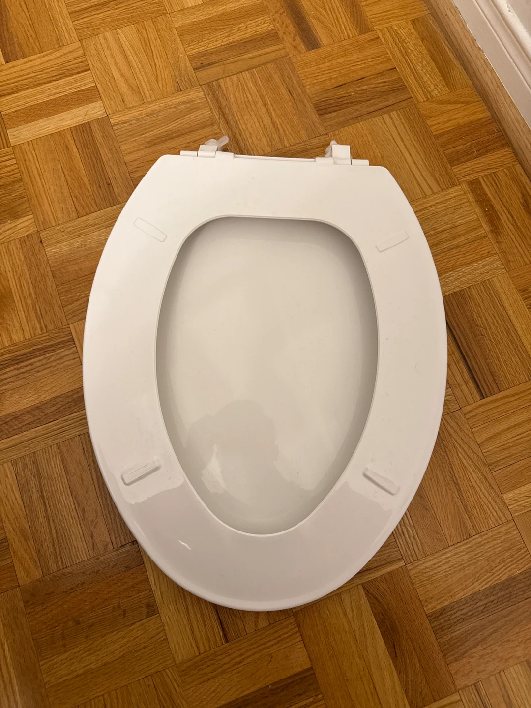 White Toilet Seat - photo 3