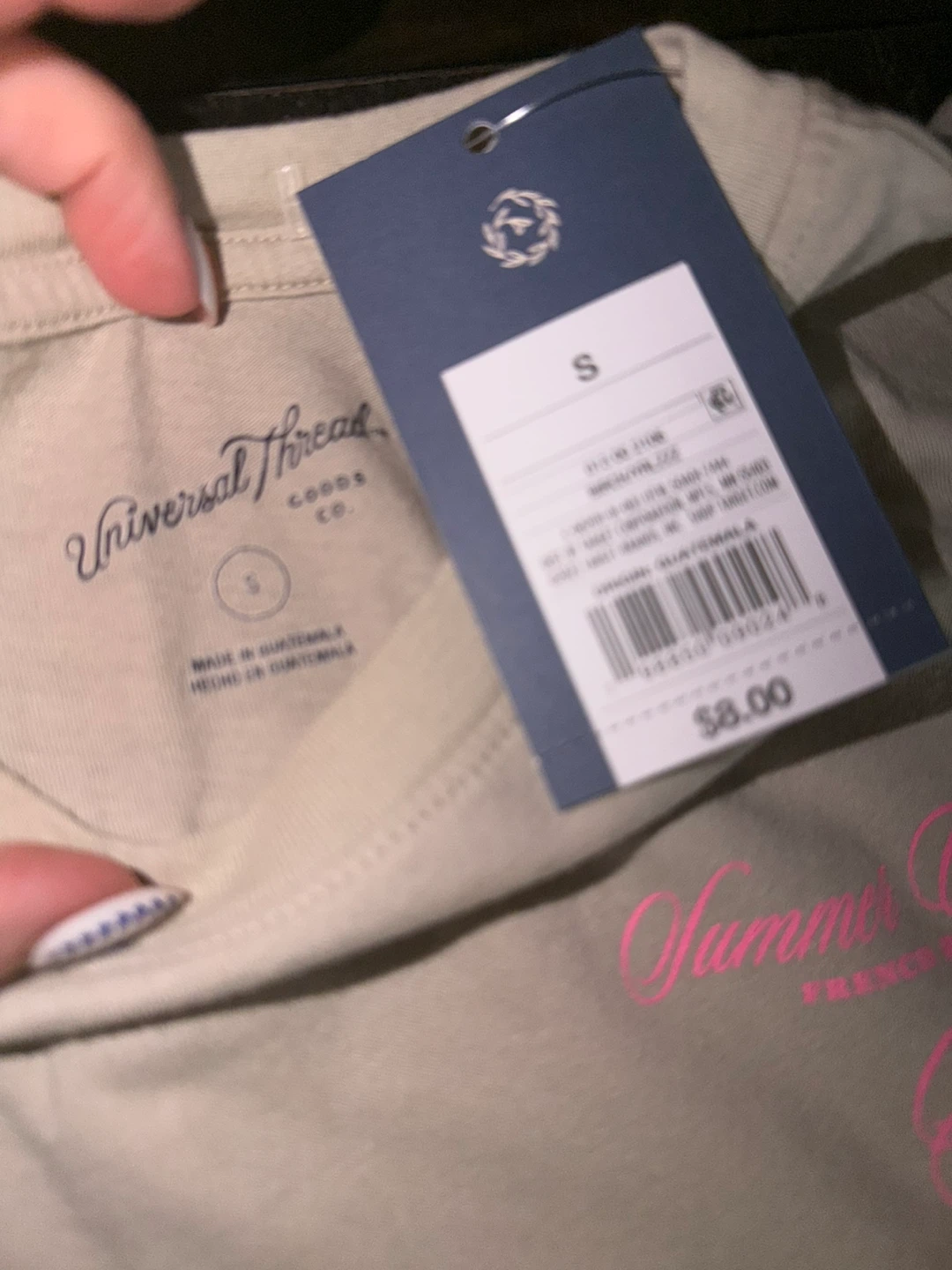 Universal Thread "Summer Classique" T-Shirt Size S - photo 2