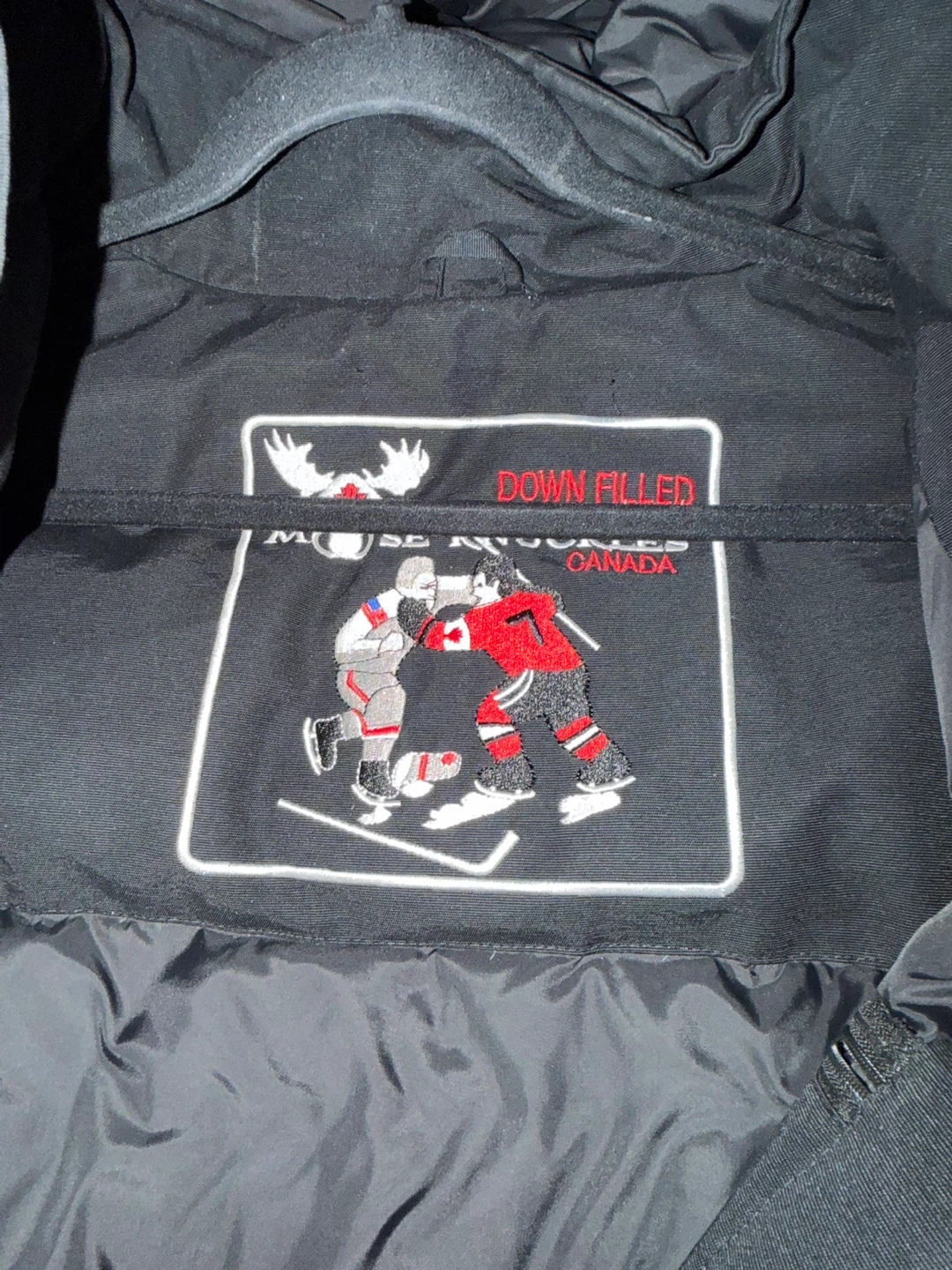 Moose Knuckles Black Down Filled Jacket - photo 3