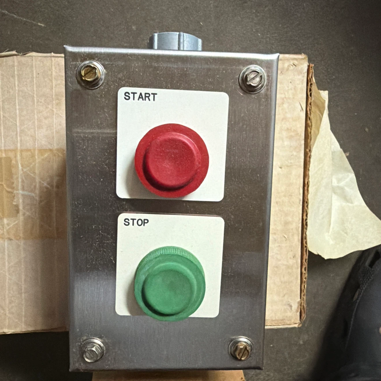 Industrial Start/Stop Push Button Enclosure