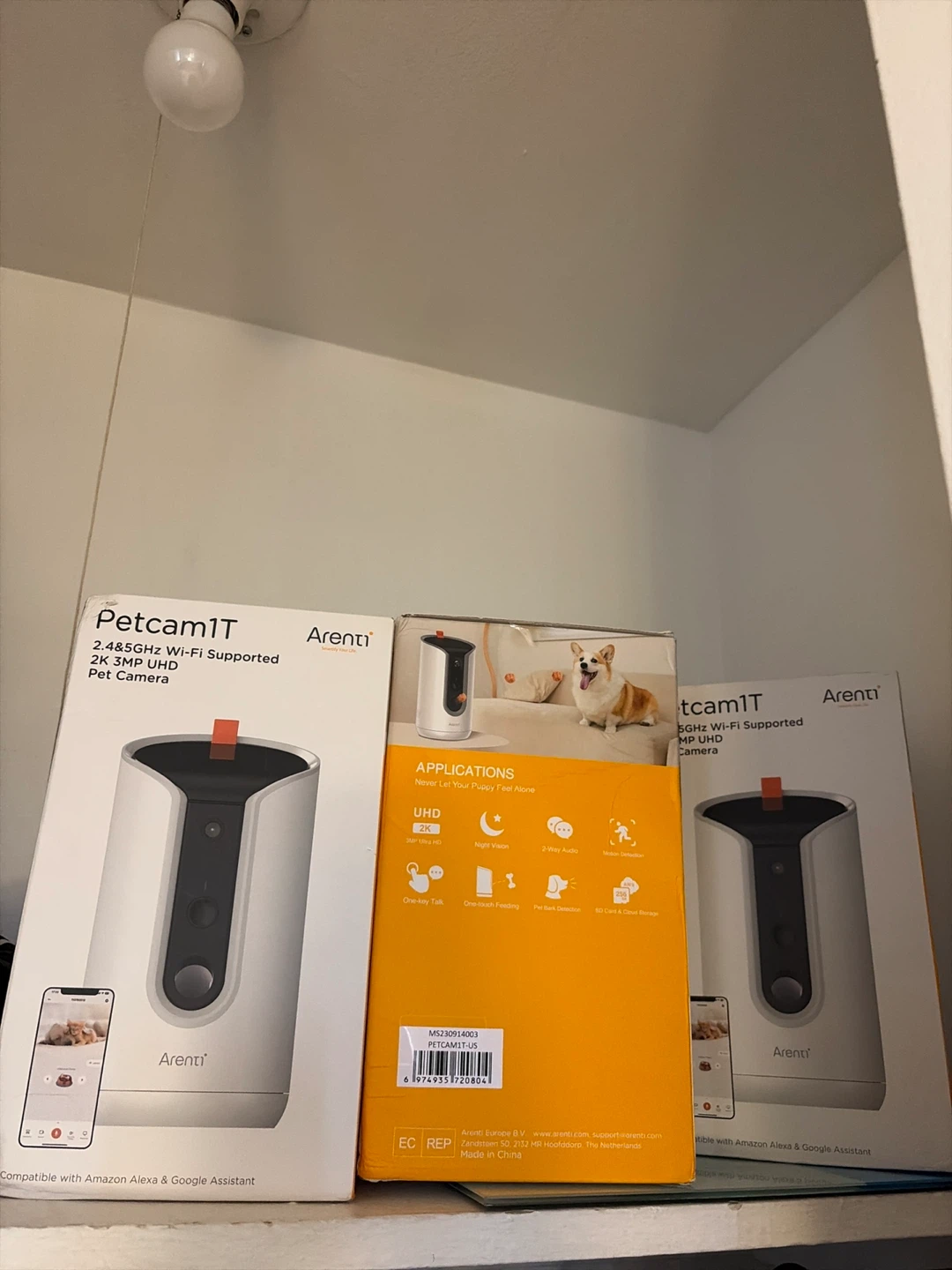 Arenti Petcam1T 2K UHD Wi-Fi Pet Camera