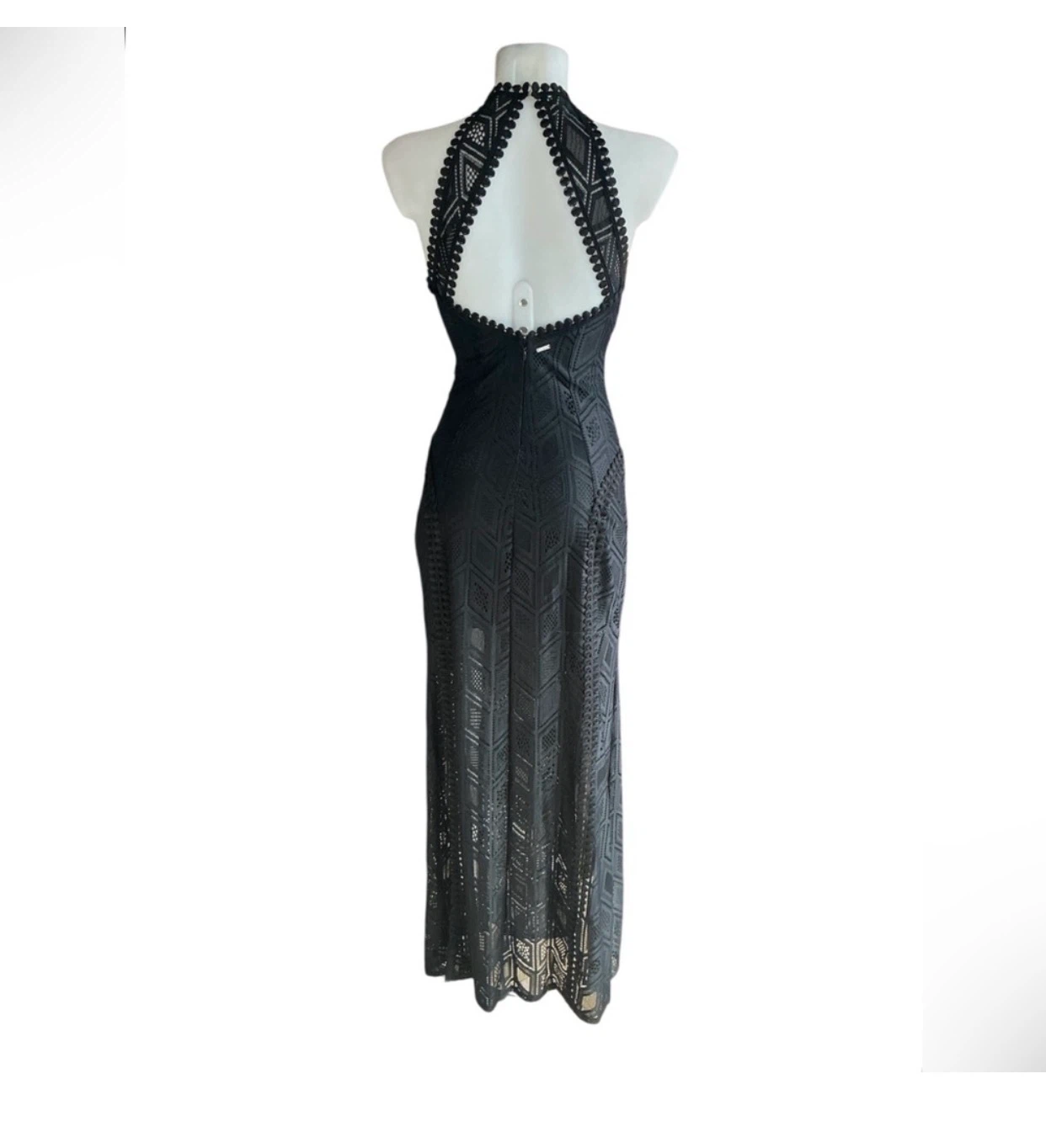 Guess by Marciano Sunset Gio Black Lace Maxi Dress XS Gigi Dress - photo 5