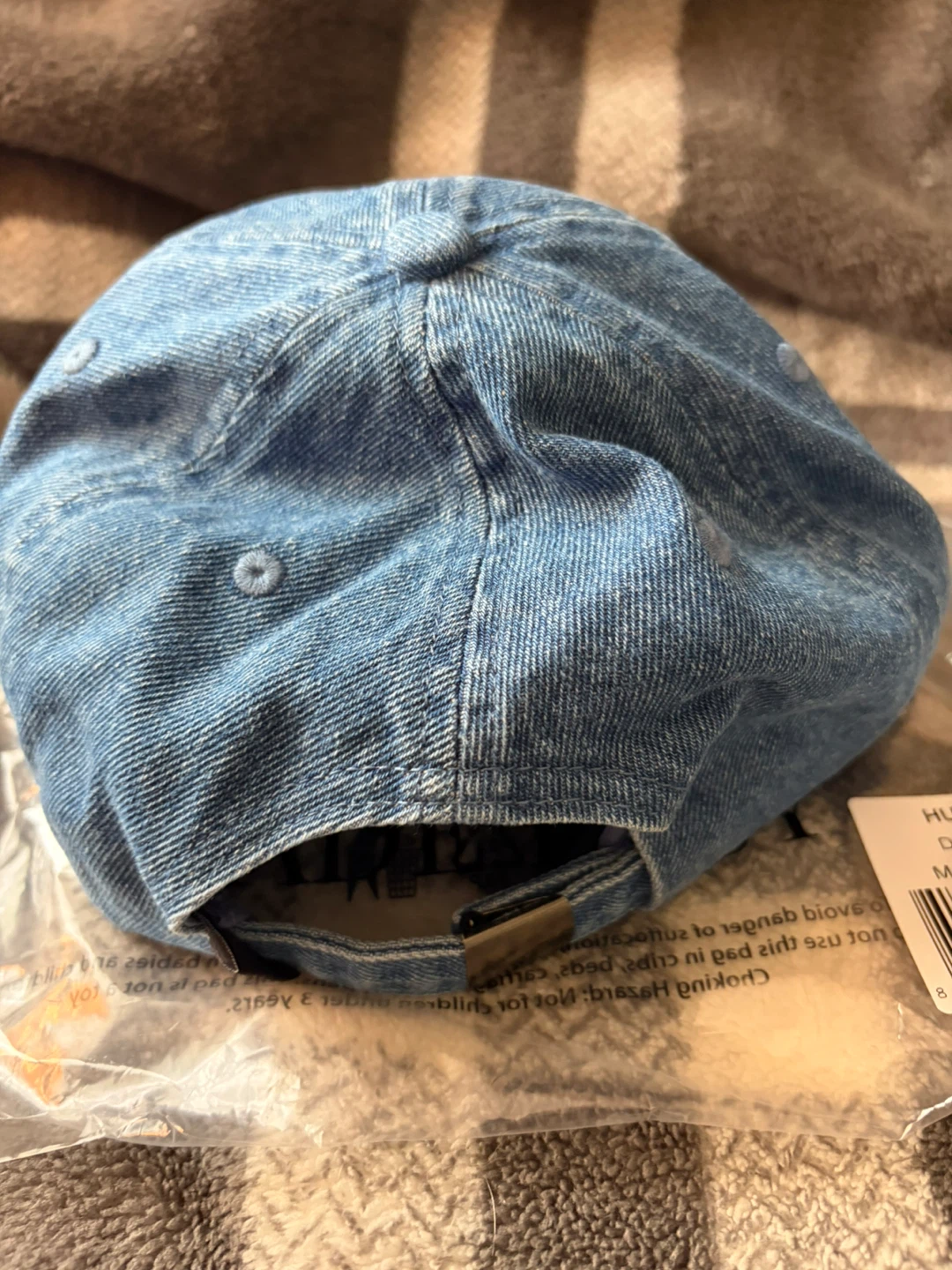 HULKEN Denim Hat 'schlep' Baseball Cap - photo 2