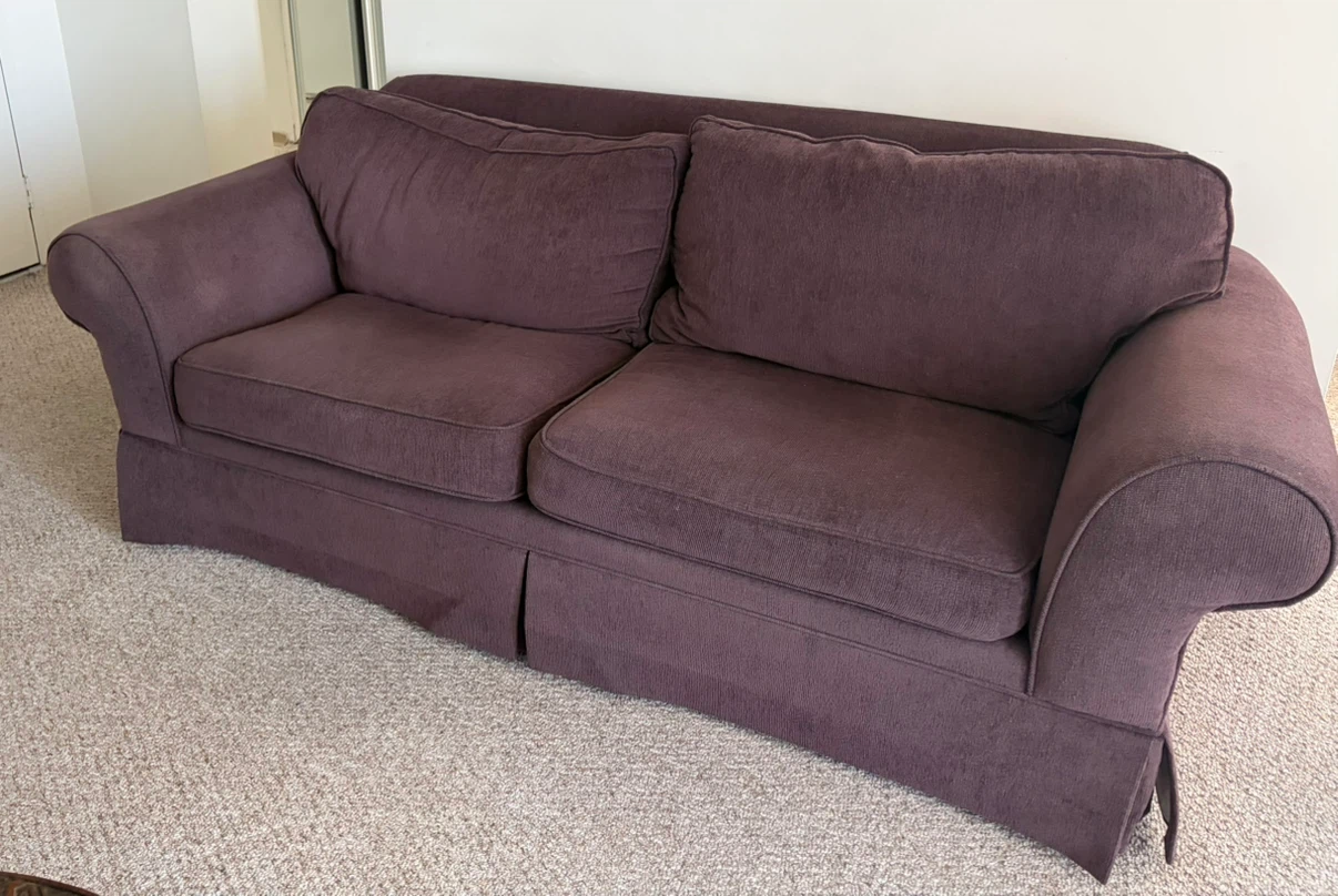 Purple Sofa - photo 3