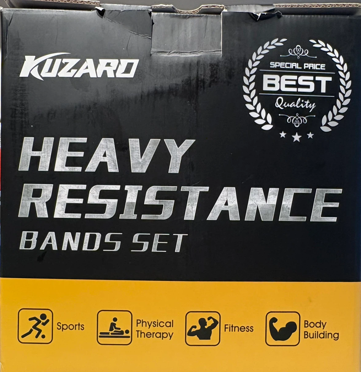 KUZARO Heavy Resistance Bands Set