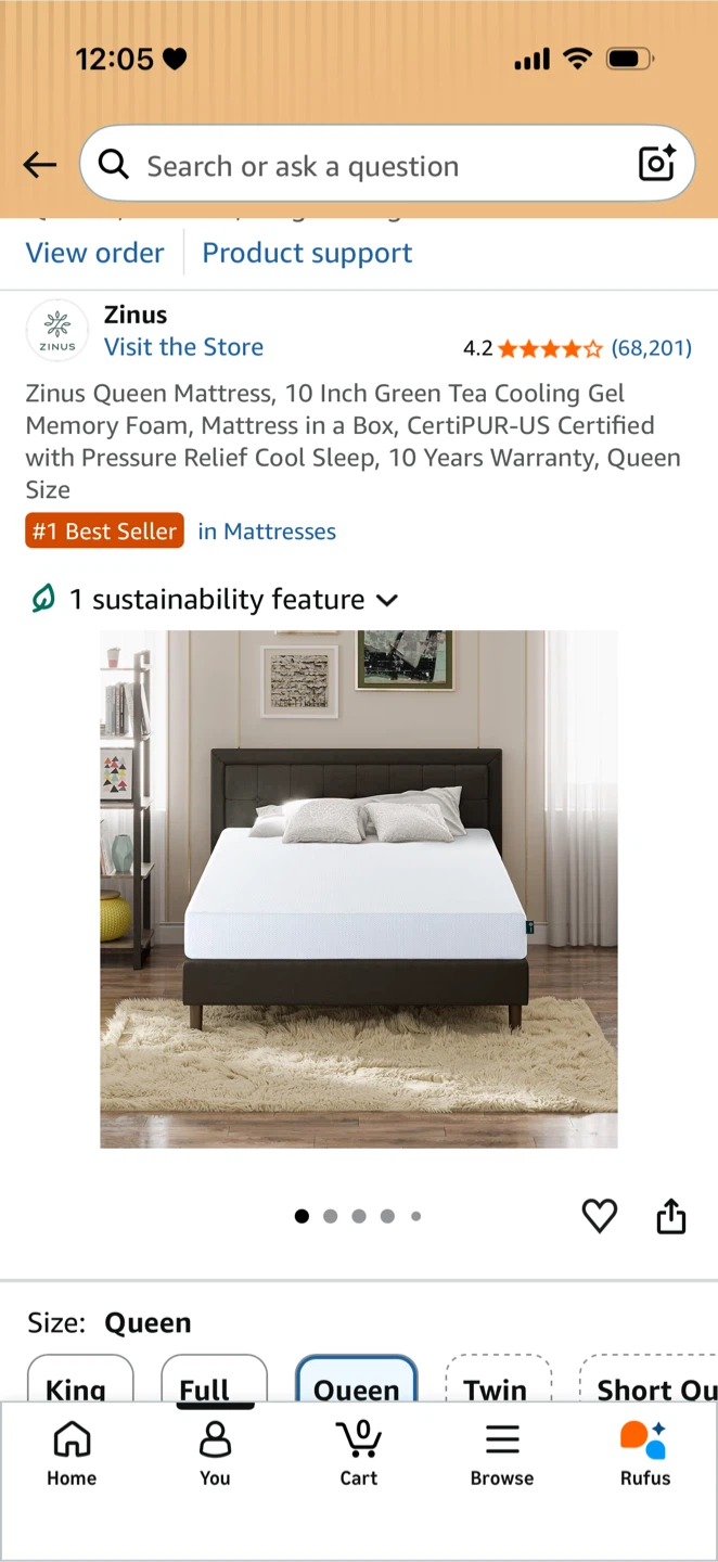 Zinus Mattress - photo 4