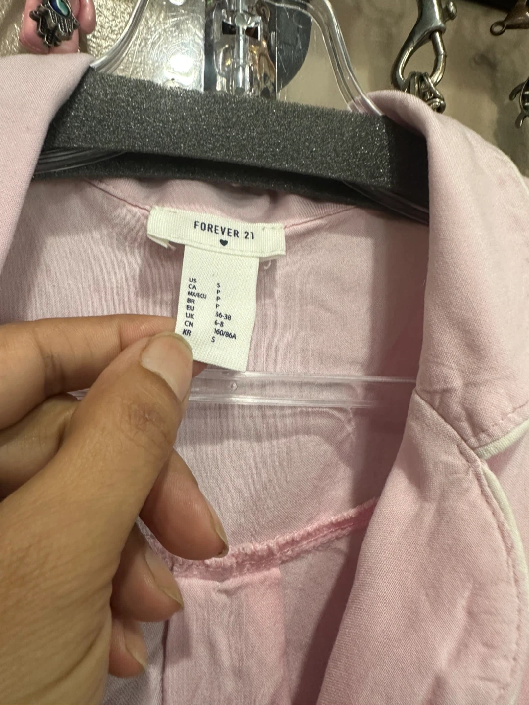 Forever 21 Pink Pajama Set - Size S - photo 3