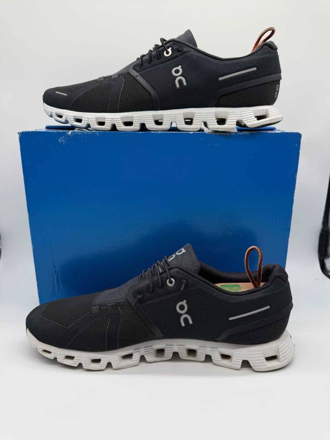 On Cloud 5 Black/White Men's Running Shoes Sz US 11,5 |59.98919