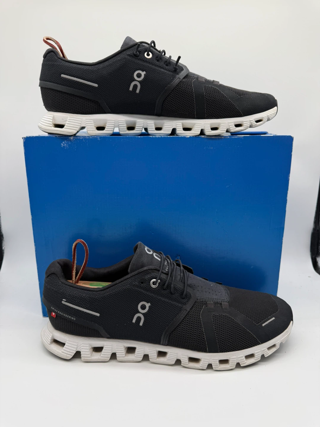On Cloud 5 Black/White Men's Running Shoes Sz US 11,5 |59.98919 - photo 2