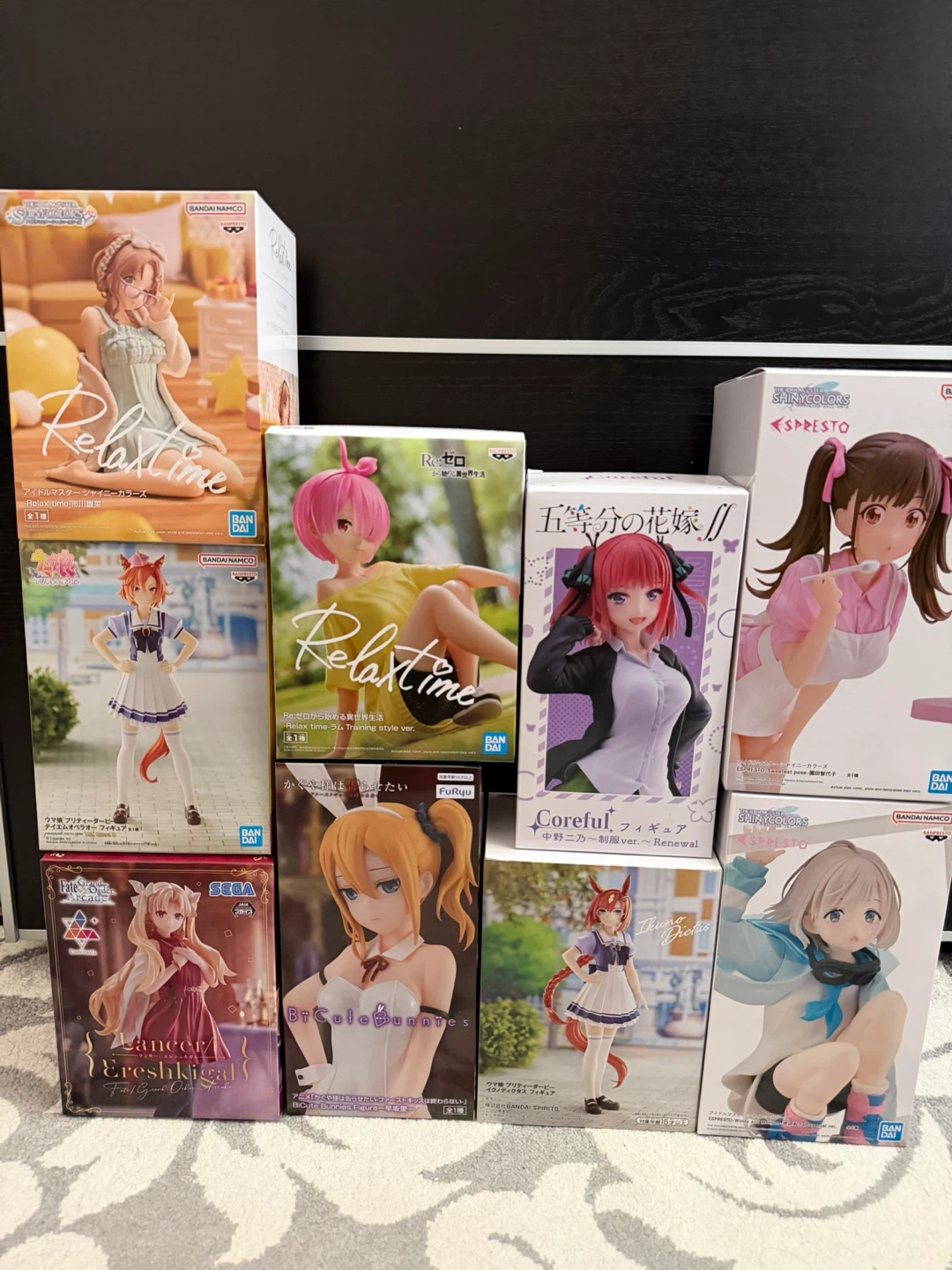 Anime figures lot