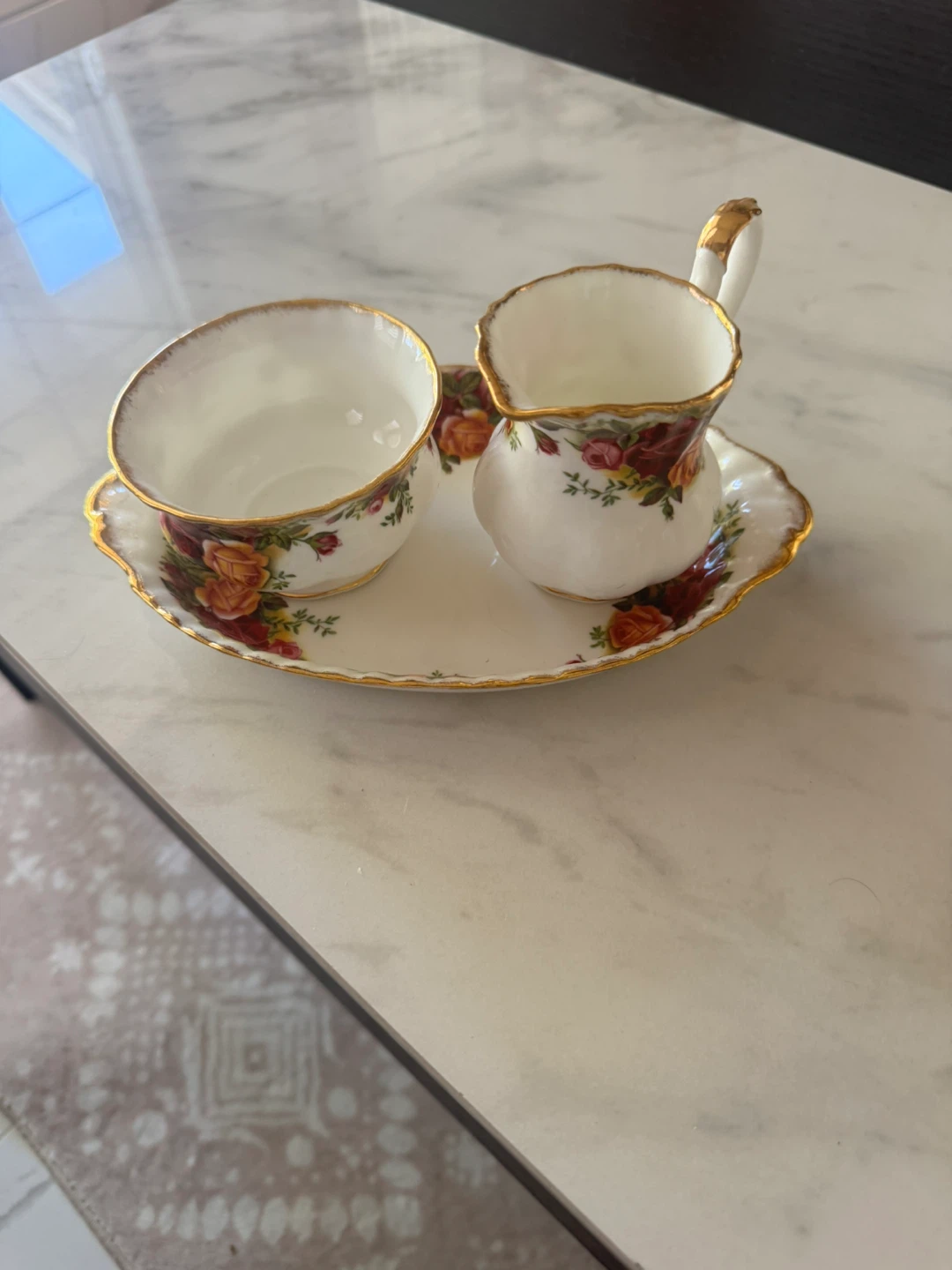 Royal Albert Old Country Roses Tea Set - photo 2