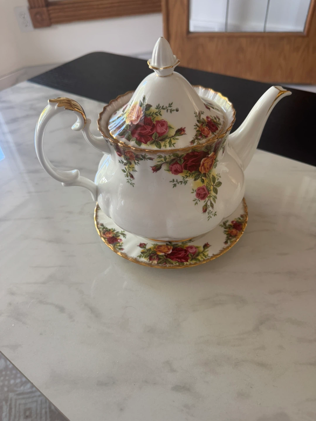 Royal Albert Old Country Roses Tea Set - photo 4