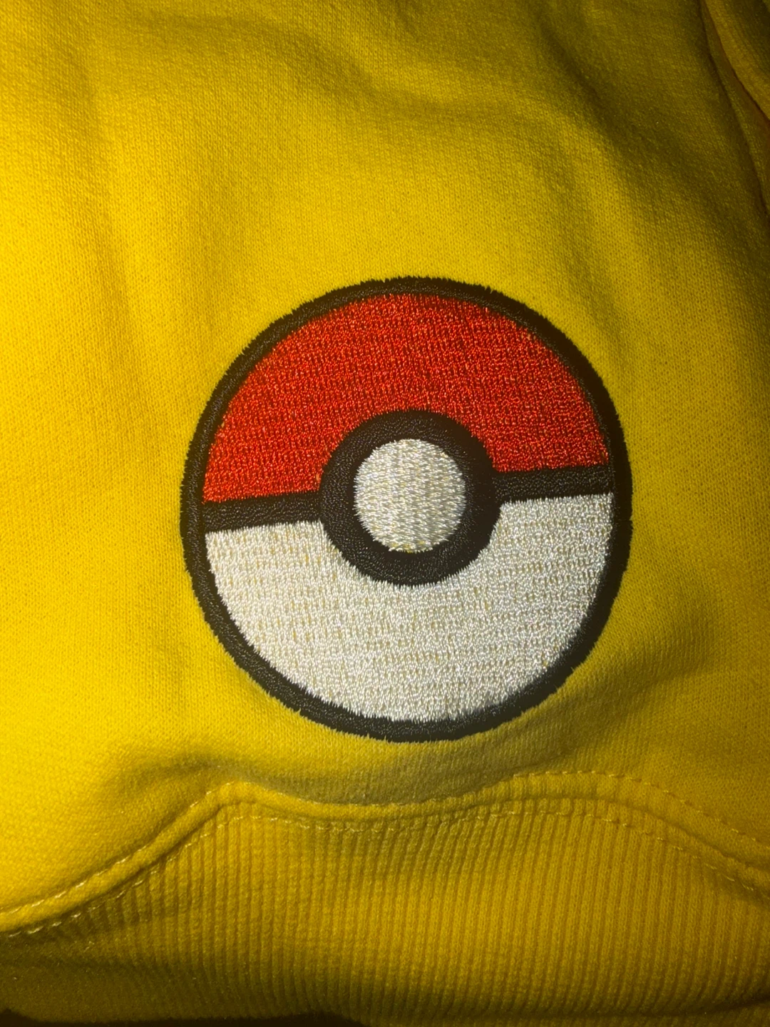 Kids small NWT! Pokemon Pikachu Yellow Zip-Up Hoodie with Ears - photo 5