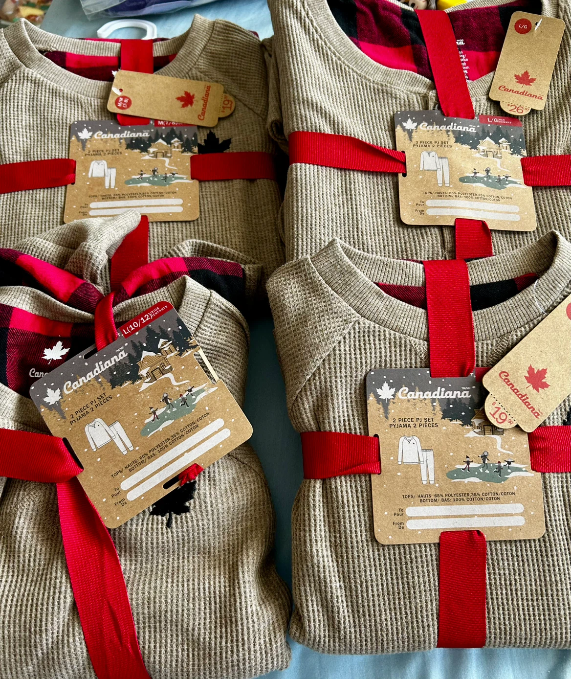 Canadiana 2 Piece Pajama Set