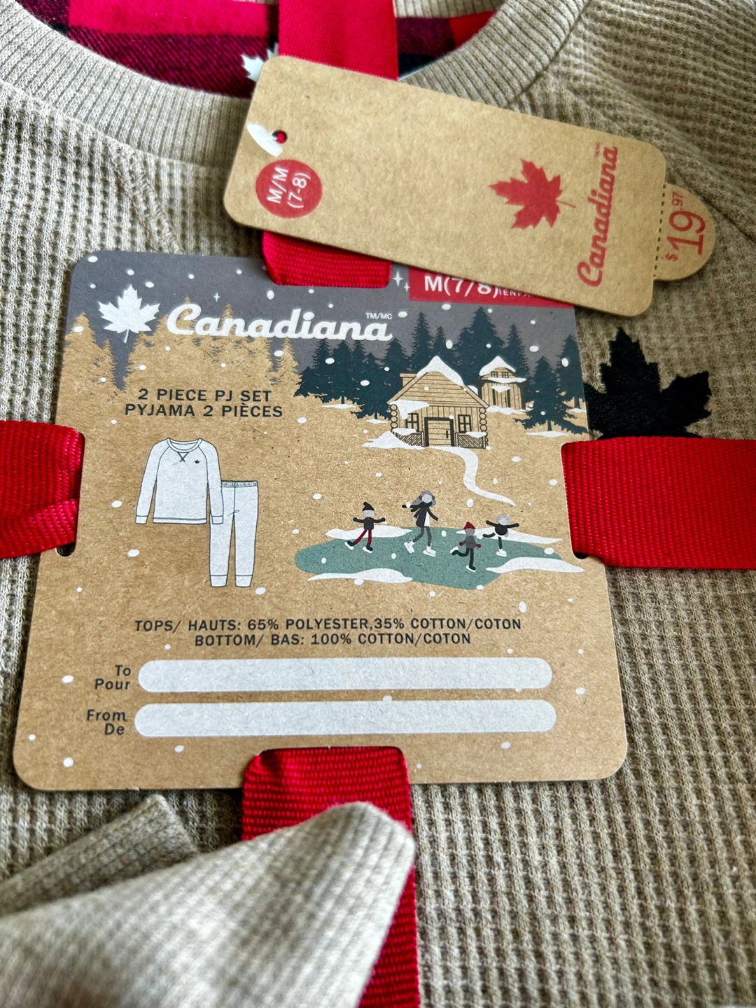 Canadiana 2 Piece Pajama Set - photo 3