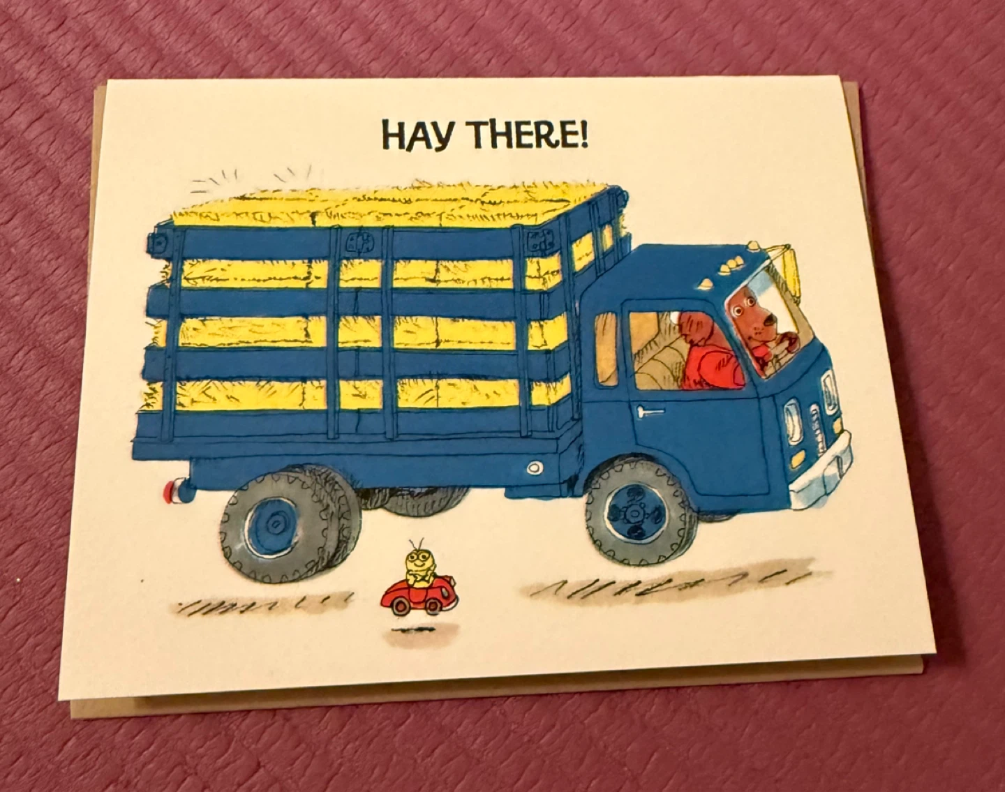 Richard Scarry Busy World Greeting Card