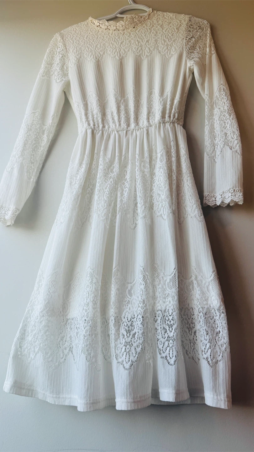 White Lace Dress