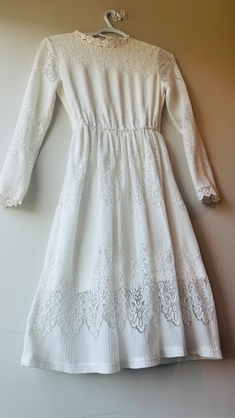 White Lace Dress - photo 2