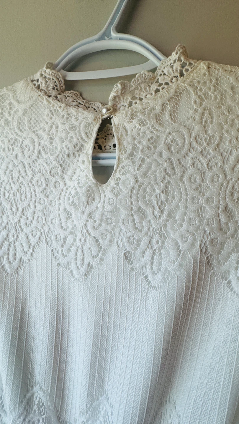 White Lace Dress - photo 5