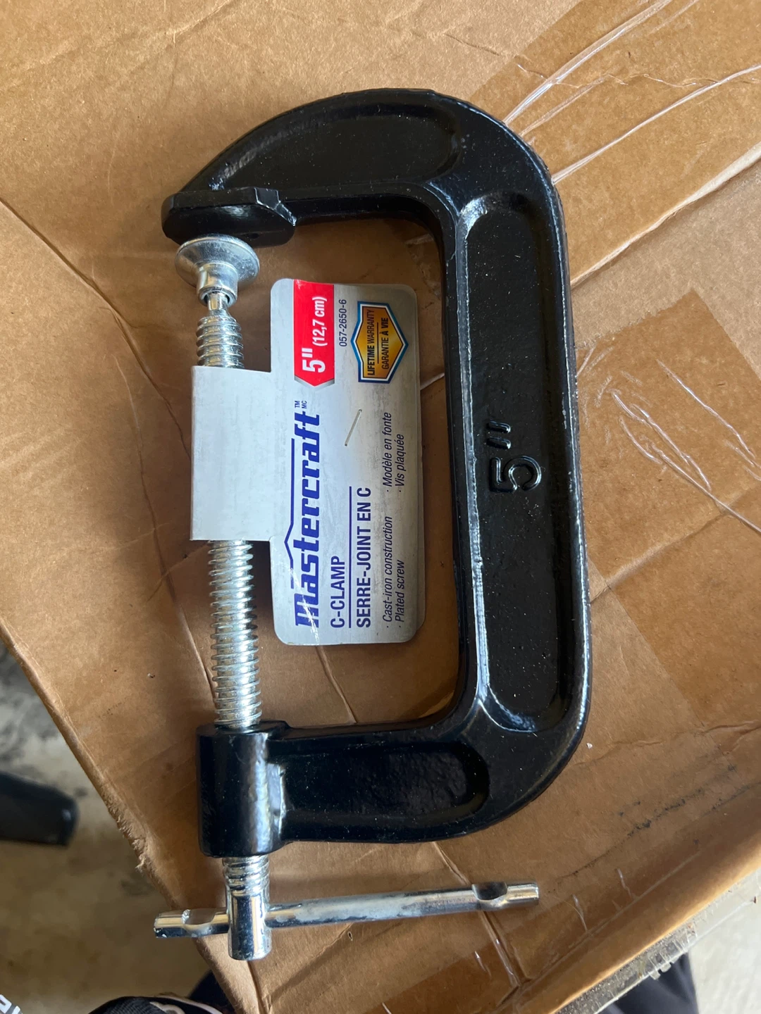 Mastercraft 5" C-Clamp