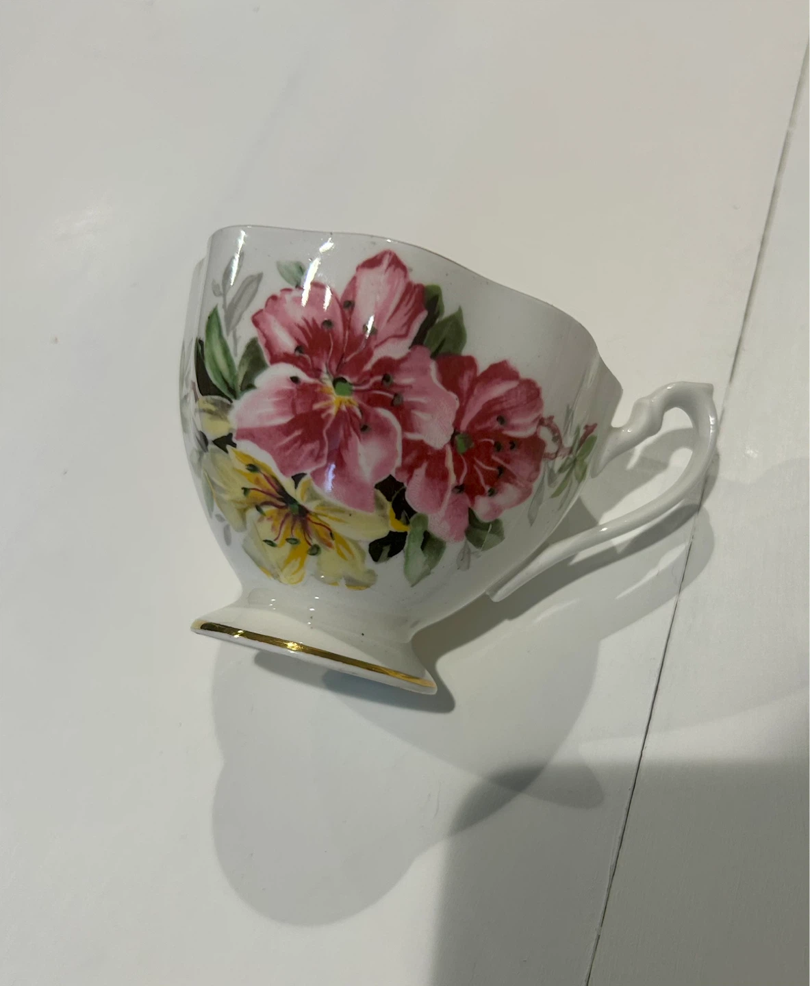 Vintage Queen Anne Azalea Teacup - photo 4