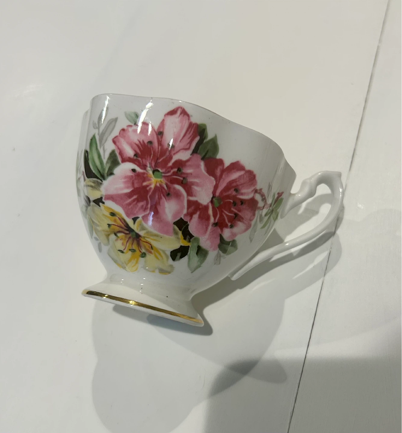 Vintage Queen Anne Azalea Teacup - photo 5