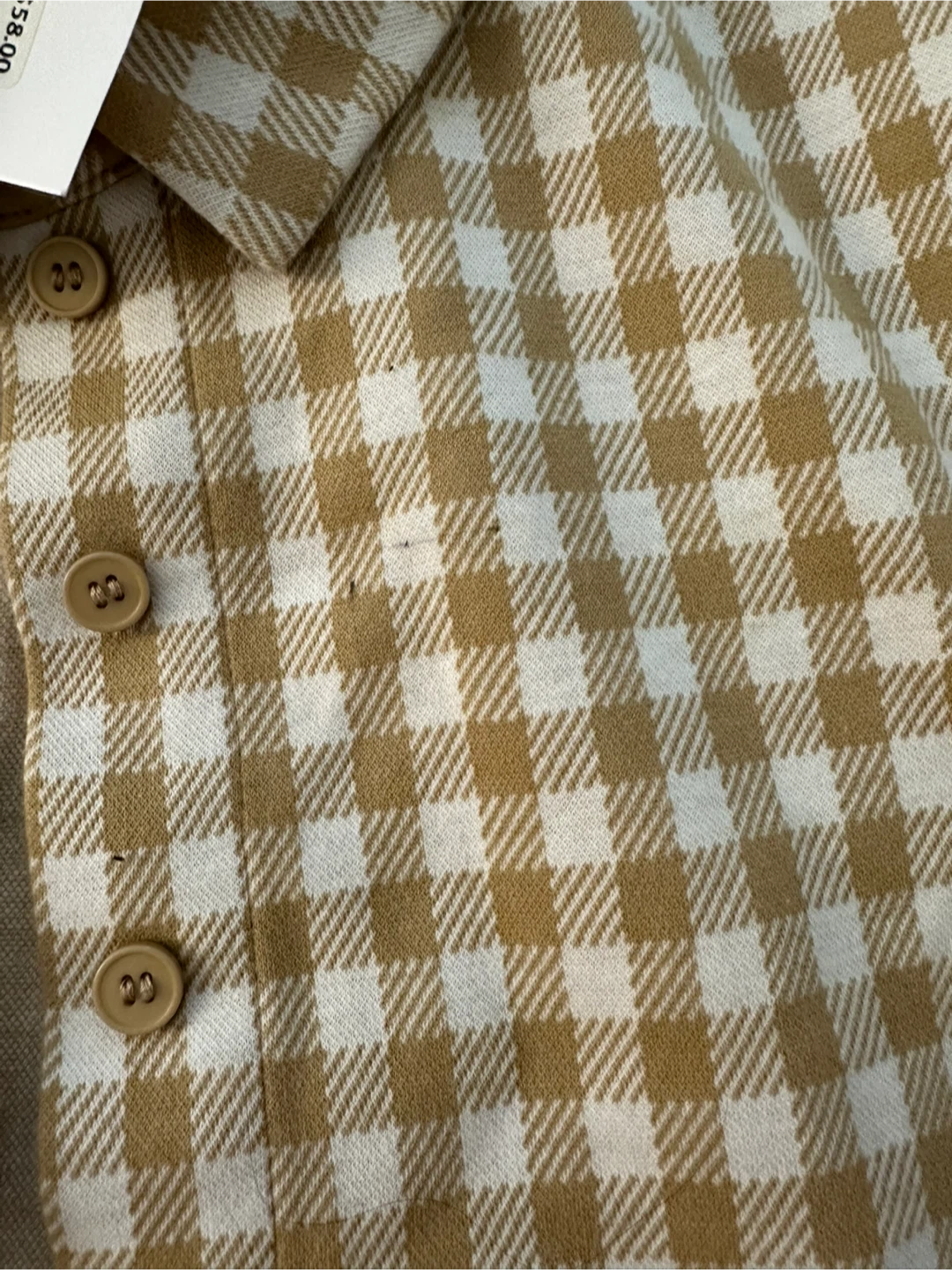 Oak + Fort Gingham Button-Up Shirt - photo 2