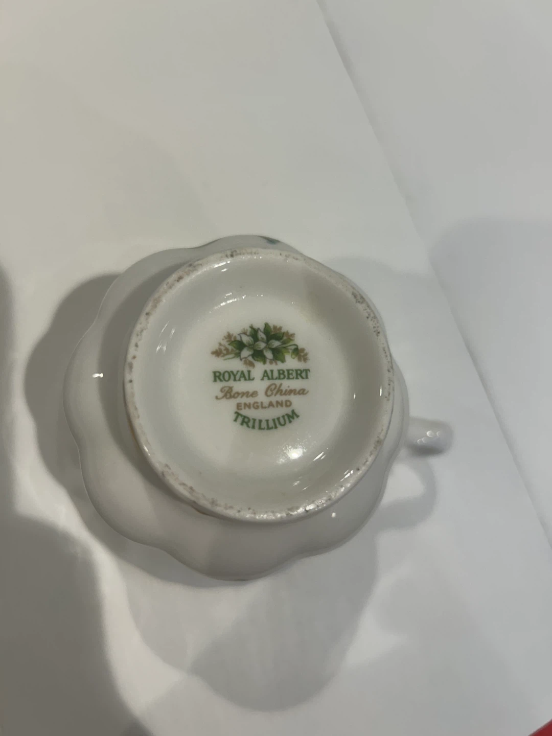 Vintage Royal Albert Bone China England Trillium Tea Cup - photo 5