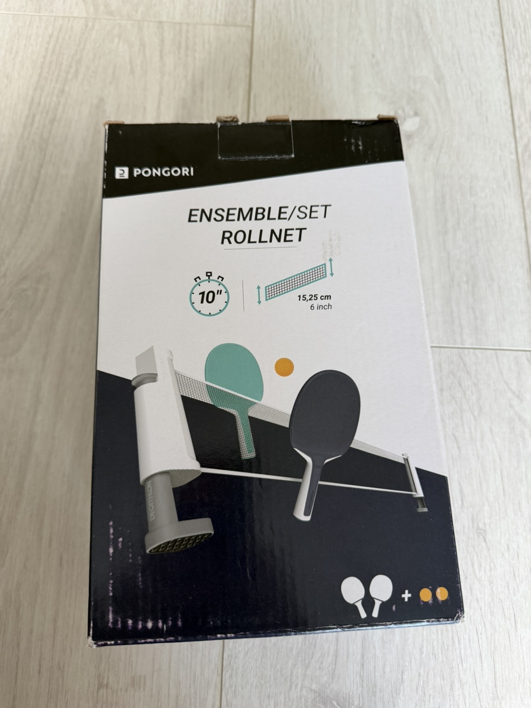 Pongori Rollnet Table Tennis Set
