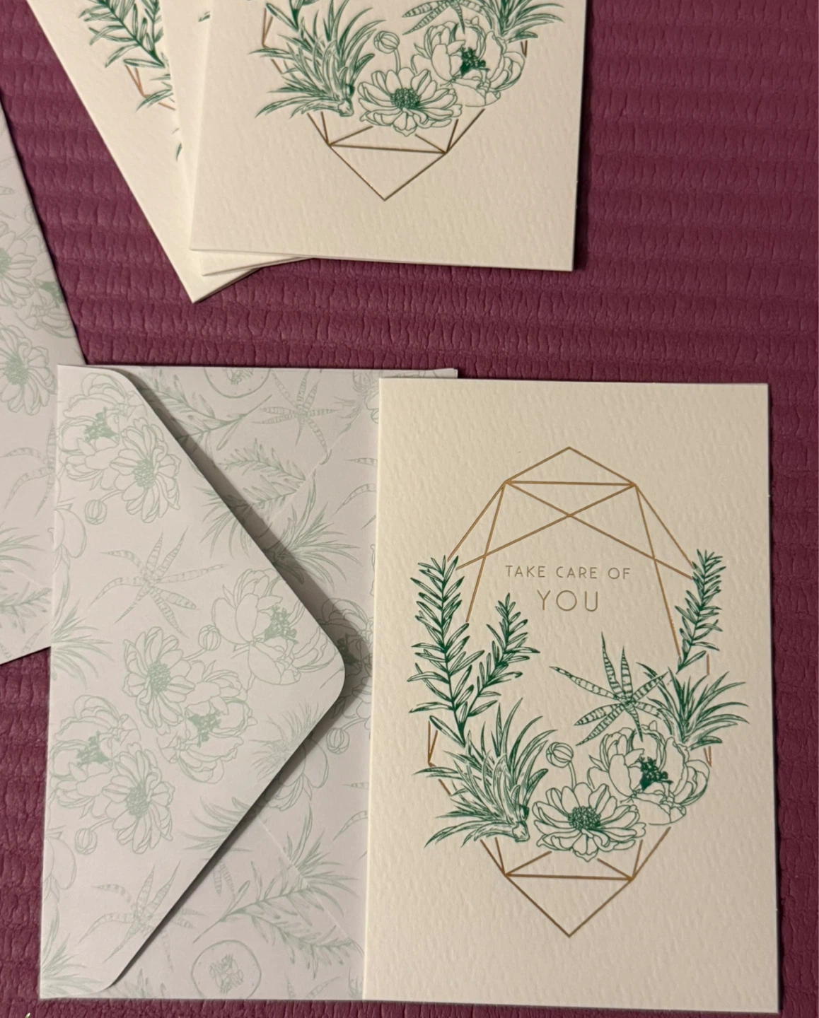 Take Care of You Cards with Envelopes - photo 2
