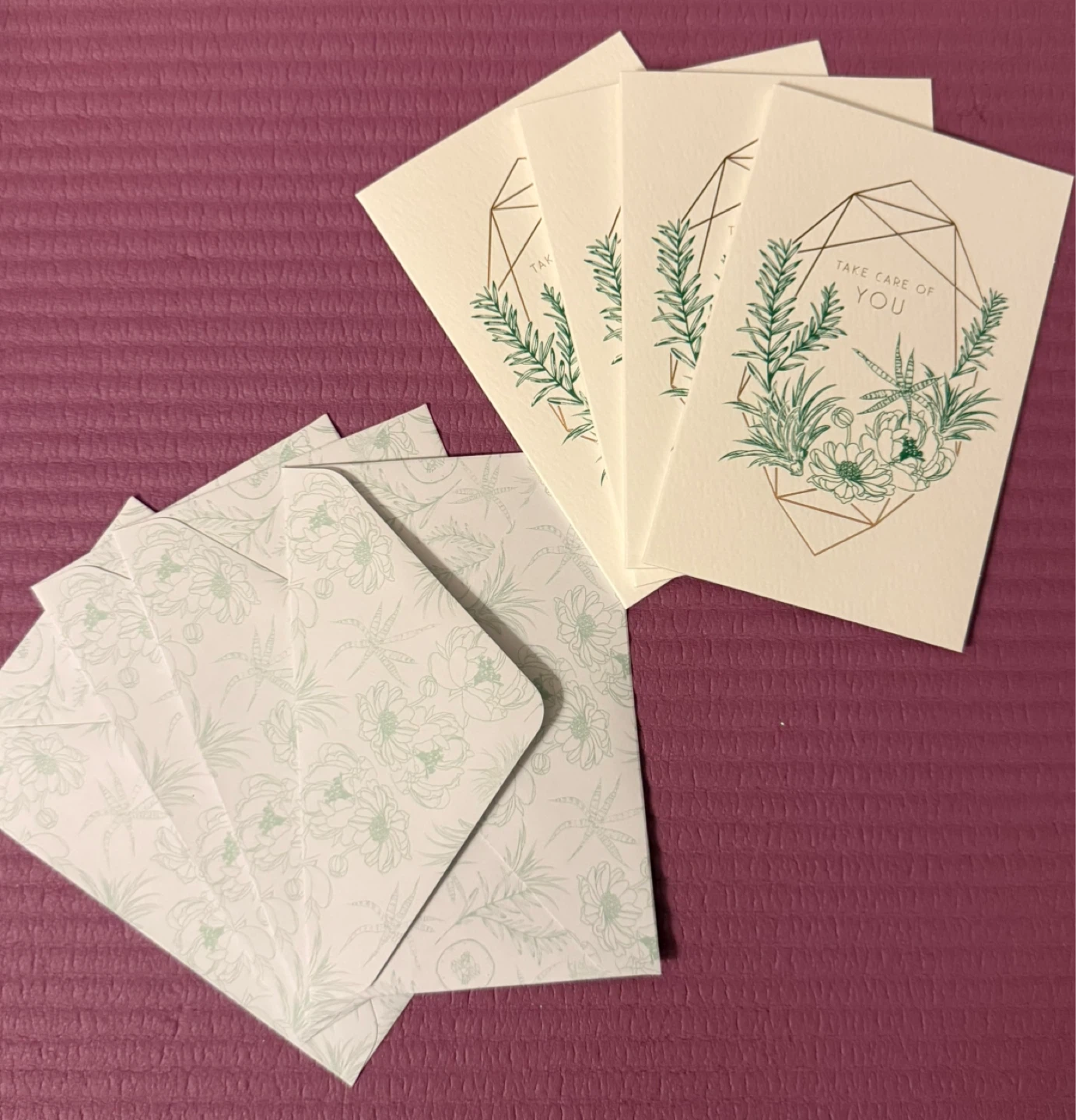 Take Care of You Cards with Envelopes - photo 4
