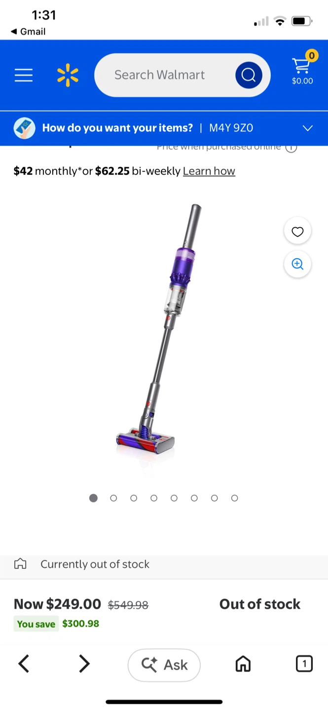 Dyson Cordless Vacuum Cleaner