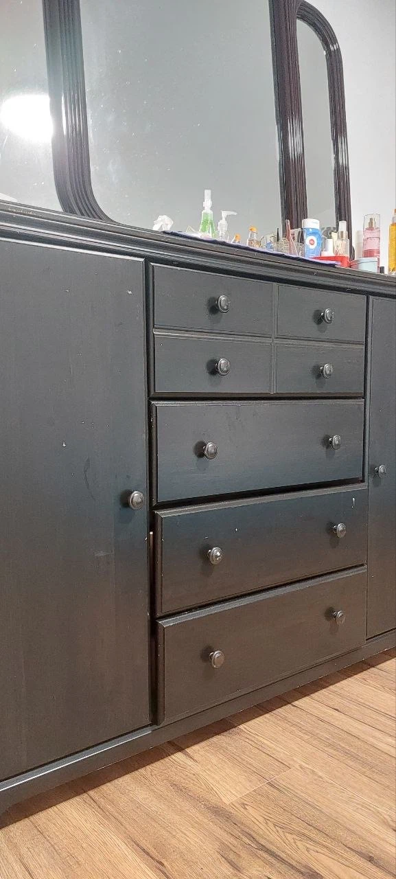 Brown Dresser with Mirror - photo 4