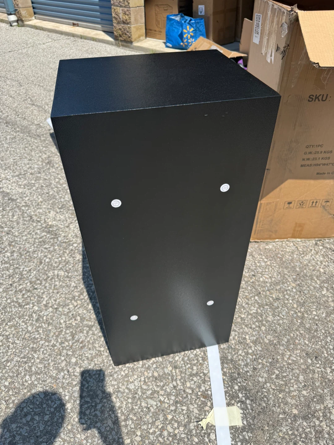 Black 2-Drawer Security Safe with Digital Lock - photo 3