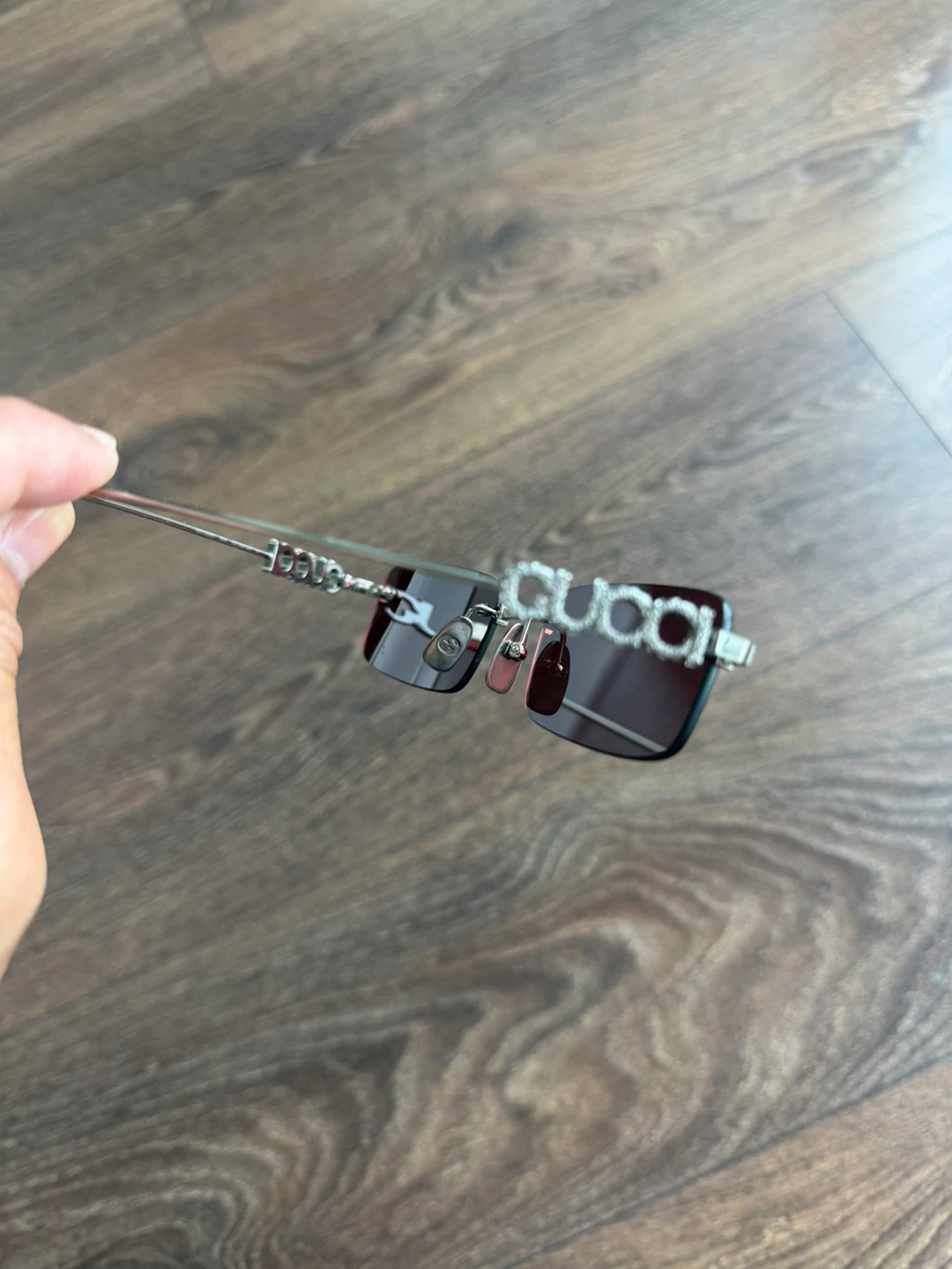 Authentic Gucci Rimless Sunglasses - photo 2