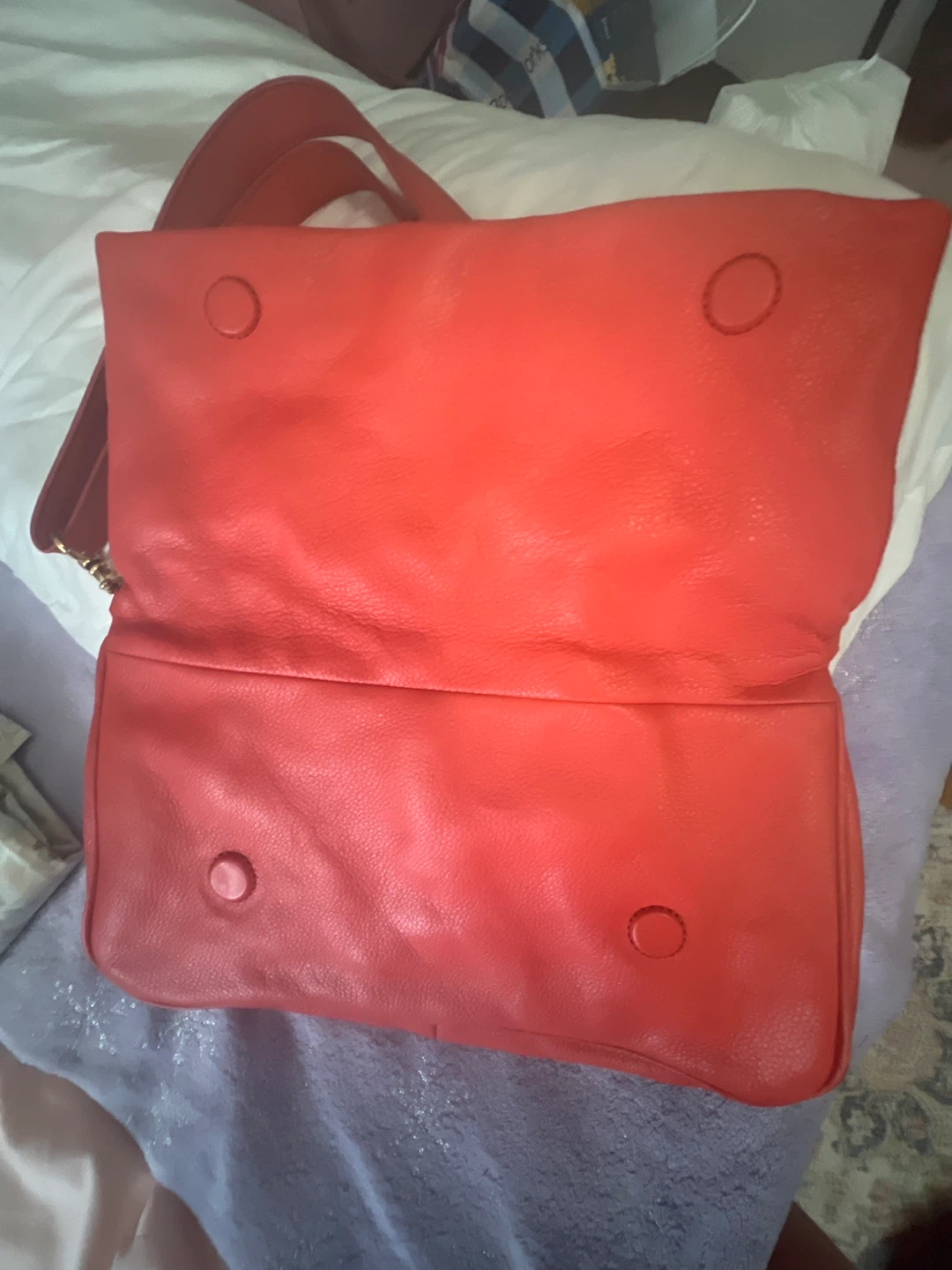 Tory Burch Orange Leather Shoulder Bag - photo 2